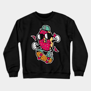 Donut Skater Crewneck Sweatshirt